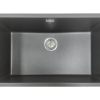 Aura Granite 700mm Single Kitchen Sink Charcoal