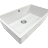 Aura Granite 700mm Single Kitchen Sink Matte White