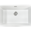 Aura Granite 700mm Single Kitchen Sink Matte White