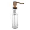 Aspen In-Bench Soap Dispenser Brushed Copper