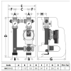 Caleffi Thermostatic Mixing Station 25mm