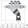 Caleffi 580 Series High Hazard Reduced Pressure Zone Valve 20mm