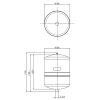 8 ltr Expansion tank heating only