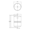 Caleffi 25L Expansion Tank Heating Only