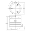 80 ltr Expansion tank heating only
