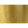 Oxford Pneumatic Face Plate Brushed Gold