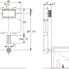 Oxford Pneumatic Slim In Wall Frameless Cistern