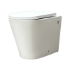 Boston Floor Mounted Pan Matte White
