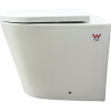 Boston Floor Mounted Pan Matte White
