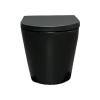 Boston Wall Hung Pan Matte Black