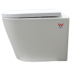 Boston Wall Hung Pan Gloss White