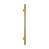Towel Rail Vertical Single Bar Round 12V 900mm Brushed Gold