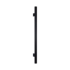 Towel Rail Vertical Single Bar Round 12V 900mm Satin Black