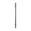 Towel Rail Vertical Single Bar Round 12V 900mm Brushed Stainless