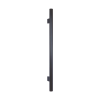 Towel Rail Vertical Single Bar Round 12V 900mm Gunmetal