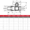 Airaga Union Ball Valve 32m x 32f