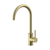 Pioneer Swivel Spout Kitchen Mixer Brushed Gold
