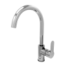 Project Gooseneck Kitchen Mixer Chrome