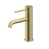 Pioneer Standard Height Basin Mixer Brushed Gold