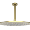 Pioneer Rain Shower and Ceiling Arm Brushed Gold