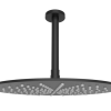 Pioneer Rain Shower and Ceiling Arm Matte Black