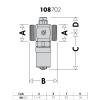 Caleffi 108 Series Anti-Freeze Valve 32mm High Temp