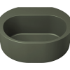 Dunstan Concrete Basin 400 x 324mm Grey Green