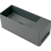 Tussock Concrete Basin 550 x 230mm Black Earth