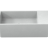 Tussock Concrete Basin 550 x 230mm Grey White