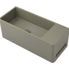 Tussock Concrete Basin 550 x 230mm Taupe Clay