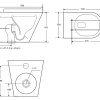Boston Floor Mounted Pan Matte Black