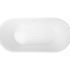 Thames Freestanding Bath 1500mm Matte White (FREE PICK UP AUCKLAND, OTHERWISE FREIGHT COST APPLIES)