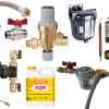 Vortex condensing diesel boiler install kit