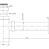 32mm Bottle Trap Brushed Stainless