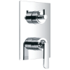 Cascade shower 3 way divert mixer