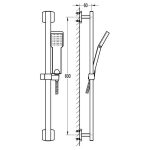 Smart slide shower 3 function hnds
