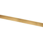 Towel Rail Single Bar Round 12V 850mm Brushed Gold