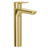 Civic Tall Basin Mixer Brushed Gold