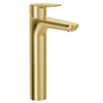 Civic Tall Basin Mixer Brushed Gold