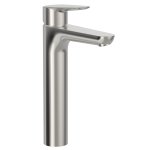 Civic Tall Basin Mixer Brushed Stainless