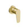 Civic Shower/Bath Mixer Brushed Gold