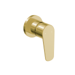 Civic Shower/Bath Mixer Brushed Gold