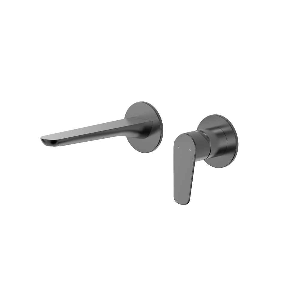 Civic Wall Basin Set Gunmetal
