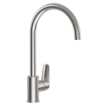 Civic Swivel Kitchen Mixer Brushed Stainless