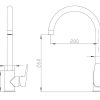 Civic Swivel Kitchen Mixer Chrome