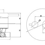 Pioneer Shower Divert Mixer Brushed Bronze