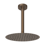 Pioneer Rain Shower and Ceiling Arm Brushed Bronze