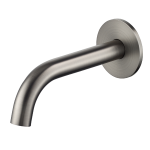 Industry Wall Mounted Short Bath Spout Gun Metal
