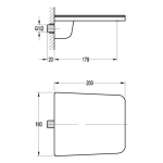 Industry Wall Mounted Bath Spout Gun Metal