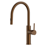 Pioneer Forge Extractable Kitchen Mixer Brushed Bronze